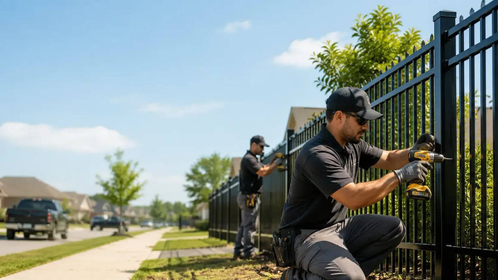 Metal Fence Installation in Calypso, NC